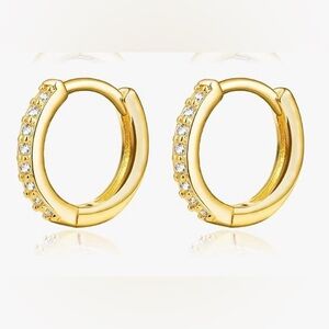 #2 14k Gold Hoop Earrings